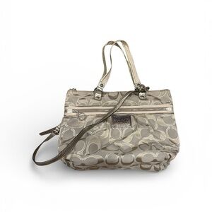 Coach Chic silver Shoulder Bag